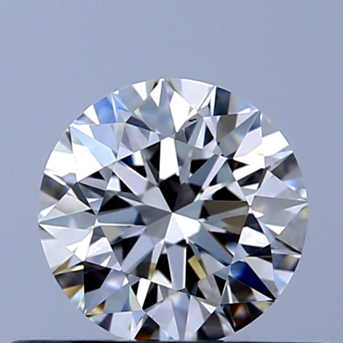 0.43 carat H-VVS1 Excellent cut Natūralus Round Deimantas (1)