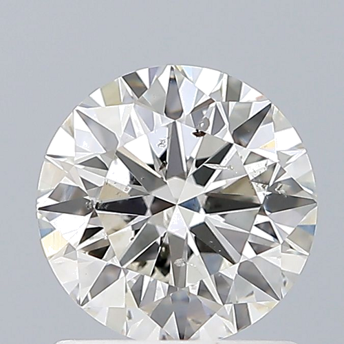 1.01 carat G-SI2 Excellent cut Natūralus Round Deimantas (1)