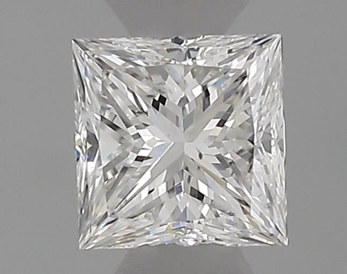 0.35 carat E-SI1 Natūralus Princess Deimantas (1)