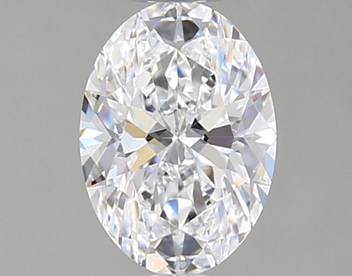 0.58 carat D-VVS1 Natūralus Oval Deimantas (1)