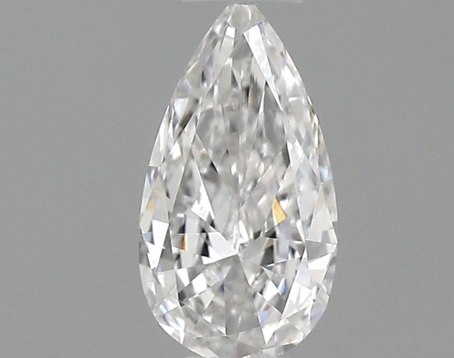 0.23 carat E-VVS2 Natūralus Pear Deimantas (1)