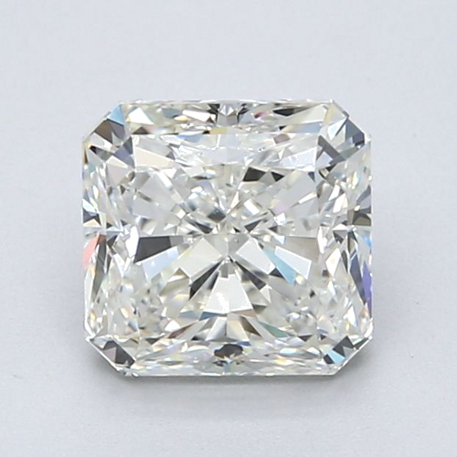 2.02 carat I-VS1 Natūralus Radiant Deimantas (1)