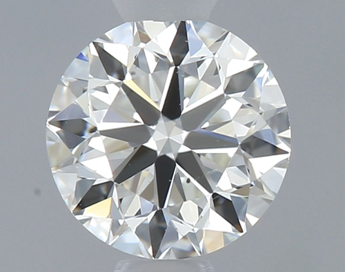 0.5 carat H-VS2 Very Good cut Natūralus Round Deimantas (1)