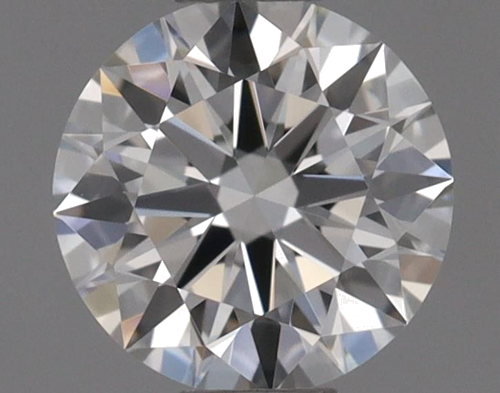 0.44 carat F-VVS1 Excellent cut Natūralus Round Deimantas (1)