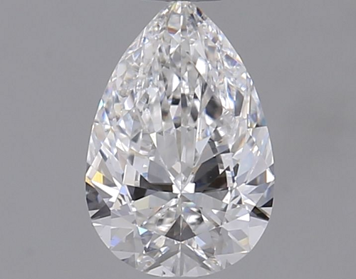 0.7 carat E-VS2 Natūralus Pear Deimantas (1)