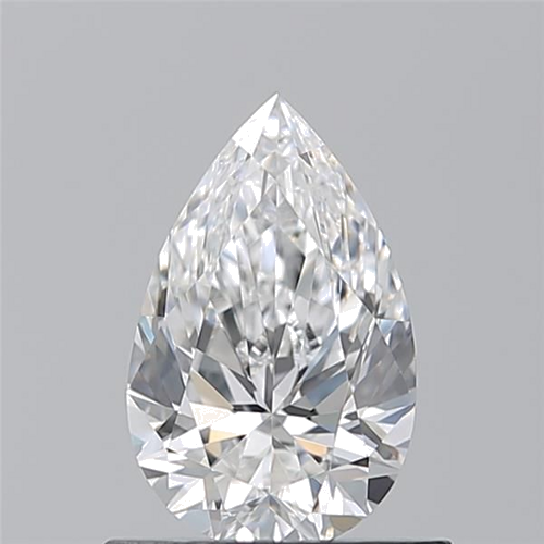 0.71 carat E-VS1 Natūralus Pear Deimantas (1)
