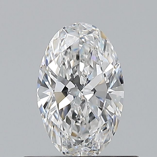 0.5 carat D-VVS1 Natūralus Oval Deimantas (1)