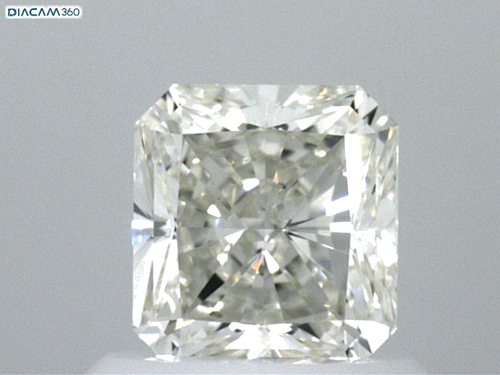 0.92 carat J-SI1 Natūralus Radiant Deimantas (1)