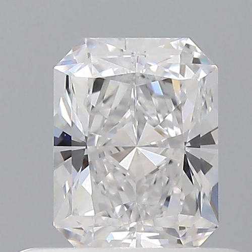 0.5 carat D-VVS2 Natūralus Radiant Deimantas (1)
