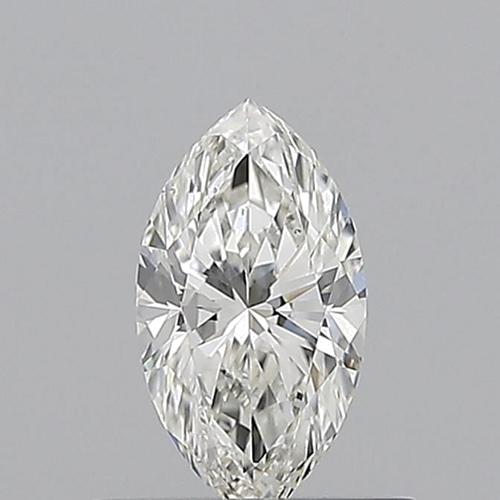 0.51 carat H-SI1 Natūralus Marquise Deimantas (1)