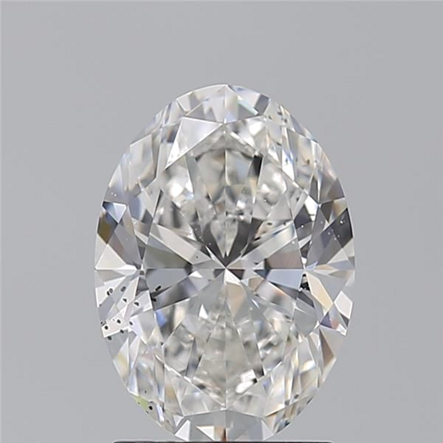 2.01 carat F-SI1 Natūralus Oval Deimantas (1)