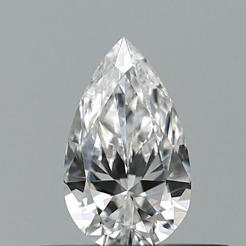 0.29 carat E-VS1 Natūralus Pear Deimantas (1)