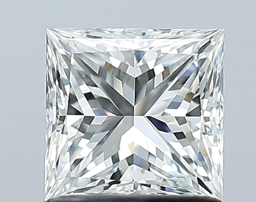 1.02 carat G-IF Natūralus Princess Deimantas (1)