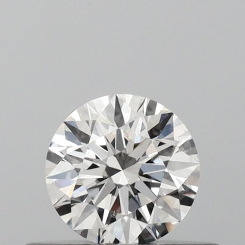 0.37 carat F-SI1 Excellent cut Natūralus Round Deimantas (1)