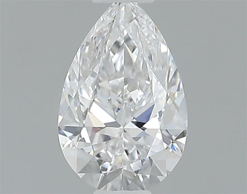 0.31 carat D-VVS2 Natūralus Pear Deimantas (1)
