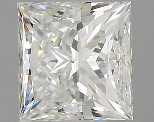 0.5 carat H-SI1 Natūralus Princess Deimantas (1)