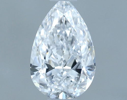 0.52 carat D-VS2 Natūralus Pear Deimantas (1)