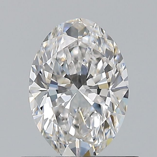 0.62 carat F-VVS2 Natūralus Oval Deimantas (1)