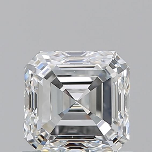 1.01 carat G-VS2 Natūralus Asscher Deimantas (1)