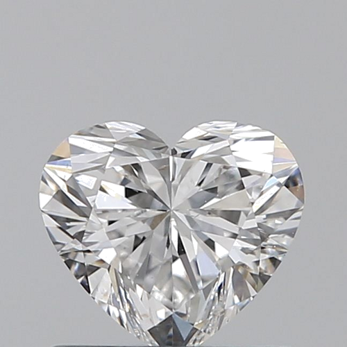 0.61 carat E-SI1 Natūralus Heart Deimantas (1)
