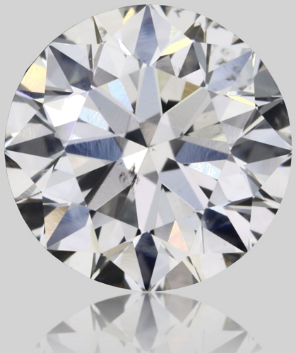 1.0 carat F-SI1 Excellent cut Natūralus Round Deimantas (1)