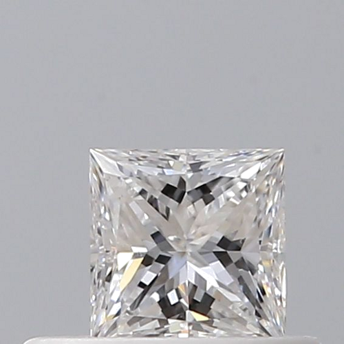 0.3 carat D-VS2 Natūralus Princess Deimantas (1)