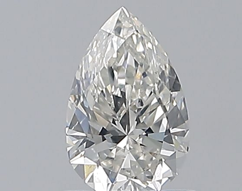 0.65 carat I-SI1 Natūralus Pear Deimantas (1)
