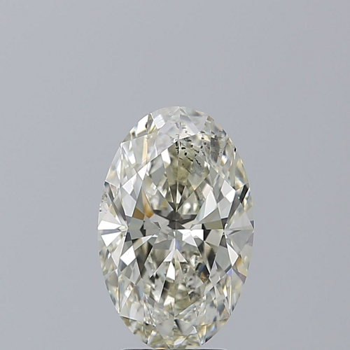 3.02 carat K-SI2 Natūralus Oval Deimantas (1)