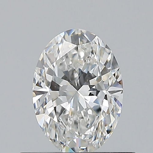 0.5 carat F-VS1 Natūralus Oval Deimantas (1)