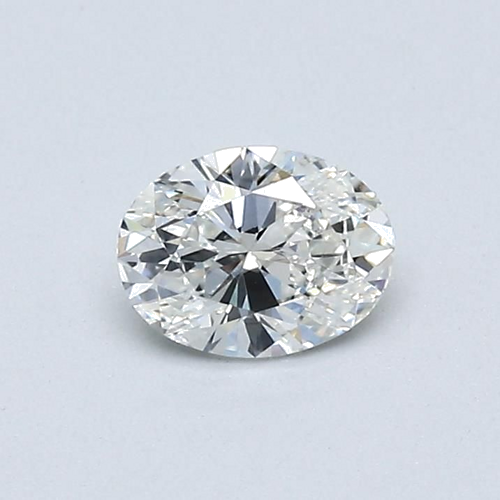 0.42 carat H-VS1 Natūralus Oval Deimantas (1)