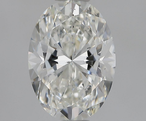 1.7 carat G-SI1 Natūralus Oval Deimantas (1)