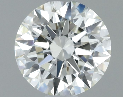 0.63 carat K-VVS2 Excellent cut Natūralus Round Deimantas (1)
