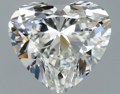 0.7 carat H-IF Natūralus Heart Deimantas (1)