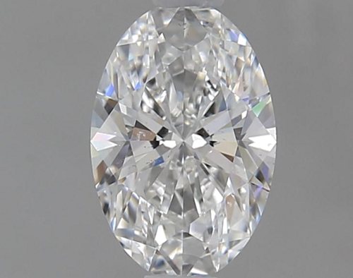 0.71 carat E-SI1 Natūralus Oval Deimantas (1)