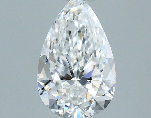 0.4 carat D-VS1 Natūralus Pear Deimantas (1)