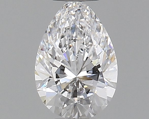0.28 carat D-VVS1 Natūralus Pear Deimantas (1)