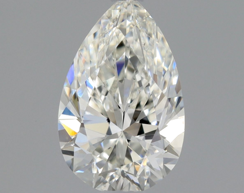 0.53 carat H-VVS2 Natūralus Pear Deimantas (1)