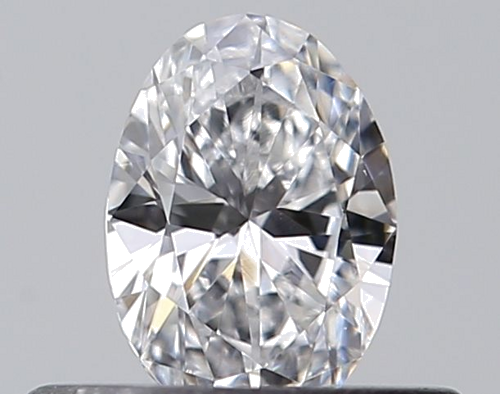 0.31 carat D-VVS2 Natūralus Oval Deimantas (1)