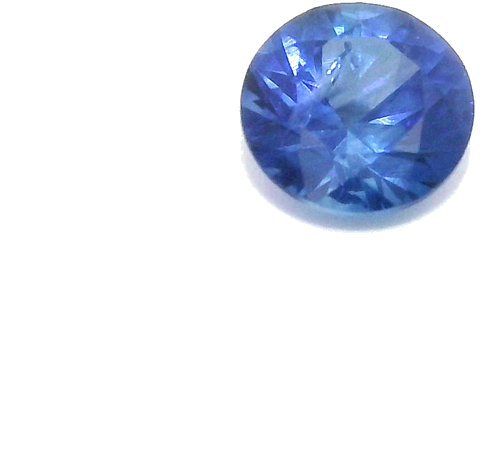 0.41 carat BLUE Round Safyras (1)