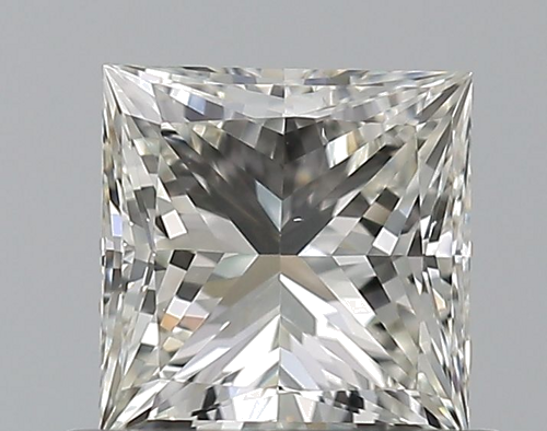 0.65 carat I-VS2 Natūralus Princess Deimantas (1)