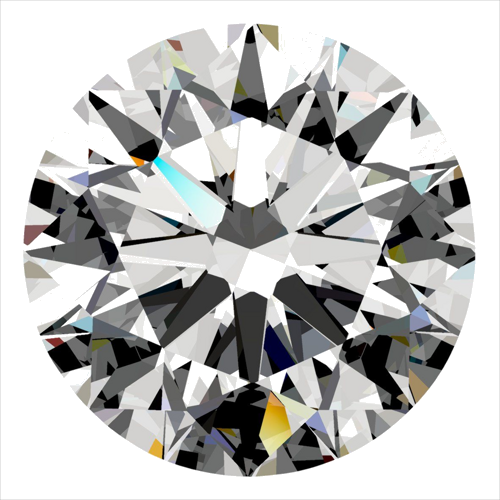 0.33 carat D-VS1 Excellent cut Natūralus Round Deimantas (1)