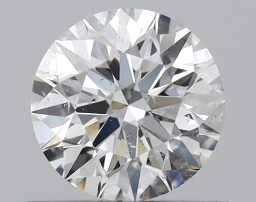 0.65 carat E-SI2 Excellent cut Natūralus Round Deimantas (1)