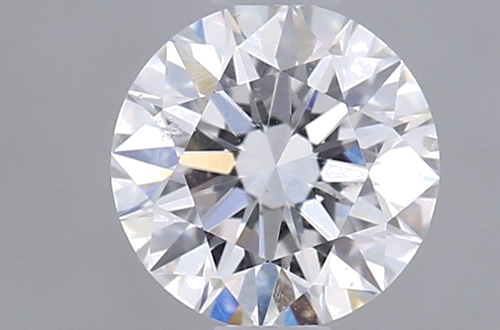 0.44 carat D-SI2 Excellent cut Natūralus Round Deimantas (1)