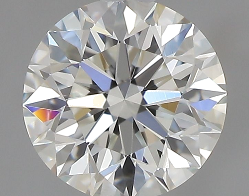 0.64 carat H-VVS1 Excellent cut Natūralus Round Deimantas (1)