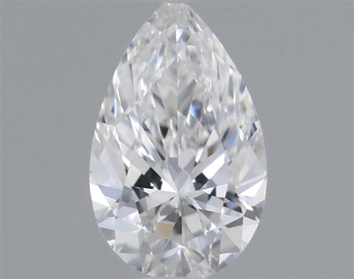 0.23 carat E-VS2 Natūralus Pear Deimantas (1)