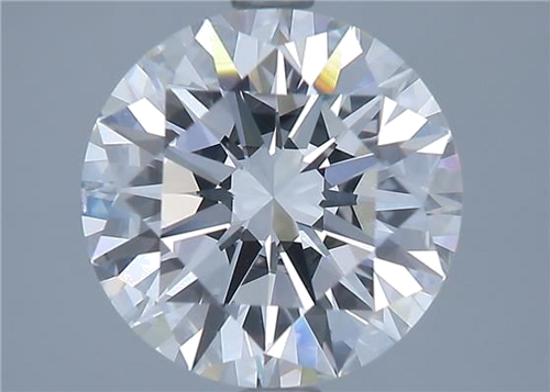 3.02 carat F-VVS1 Excellent cut Natūralus Round Deimantas (1)