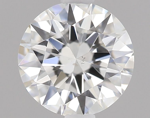 0.5 carat F-SI1 Excellent cut Natūralus Round Deimantas (1)