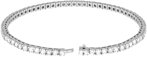 Tennis bracelet with diamonds (2)