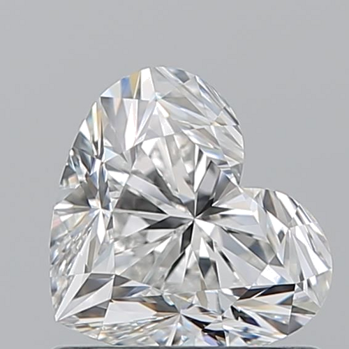 0.9 carat G-VS1 Natūralus Heart Deimantas (1)