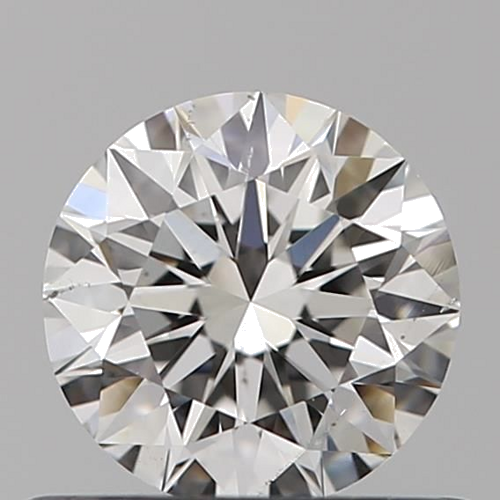 0.5 carat F-SI1 Excellent cut Natūralus Round Deimantas (1)